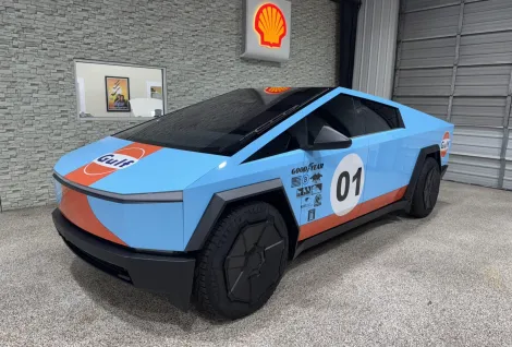 2024 Tesla Cybertruck Cyberbeast AWD, photo from Bring a Trailer