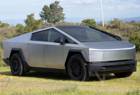 2024 Tesla Cybertruck Cyberbeast AWD Foundation Series, photo from Bring a Trailer