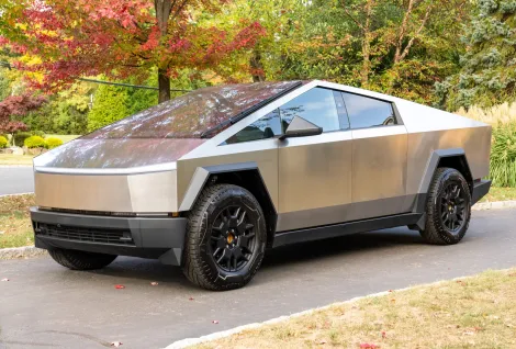 2024 Tesla Cybertruck Cyberbeast AWD Foundation Series, photo from Bring a Trailer