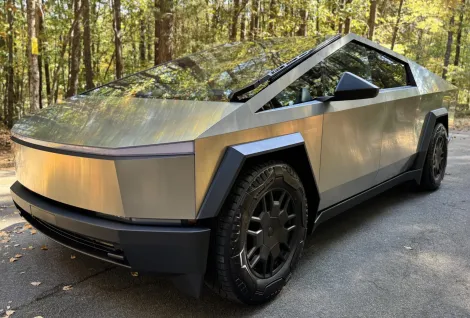2024 Tesla Cybertruck Cyberbeast AWD Foundation Series, photo from Bring a Trailer