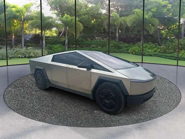 2025 Tesla Cybertruck, photo from Carfax