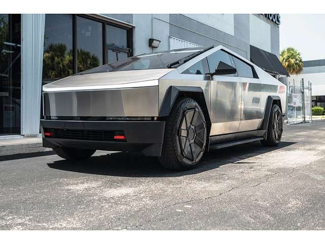 2024 Tesla Cybertruck, photo from Carfax